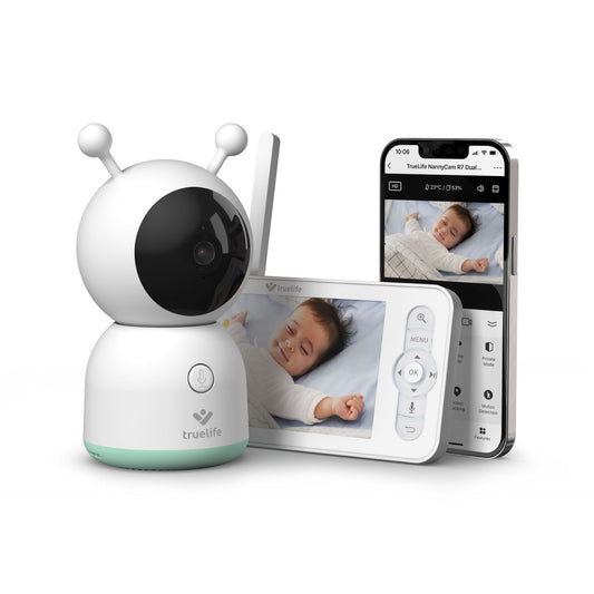 TrueLife NannyCam R7 Dual Smart Videós bébiőr