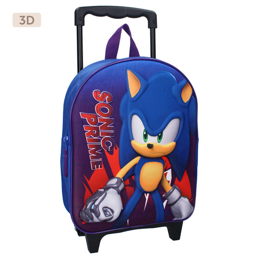 Zaino con ruote 3D Sonic Prime Great Escapes