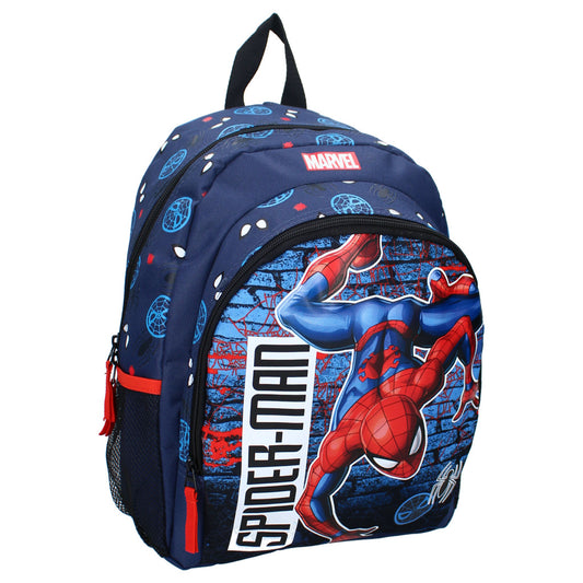 Zaino scolastico Spider-Man (con doppio vano portaoggetti)
