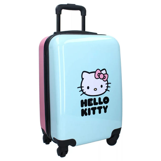 Hello Kitty keményfalú bőrönd Wizz Air/Ryainair kompatibilis