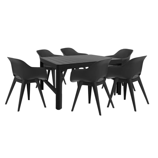 Dina 6+1 kerti bútor garnitúra szett