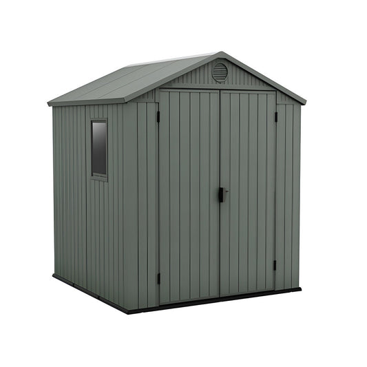 Darwin 6x6 műanyag kerti ház zöld