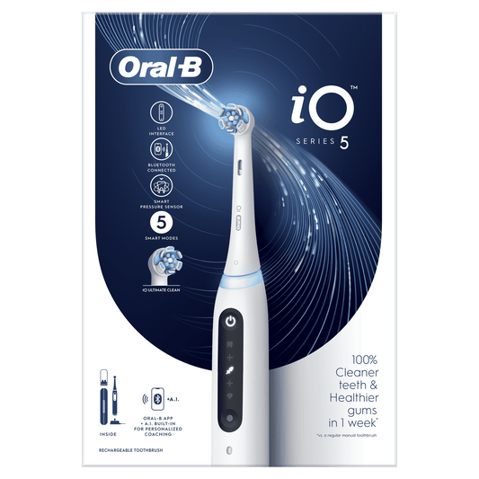 Oral-B iO5 elektromos fogkefe Quite White