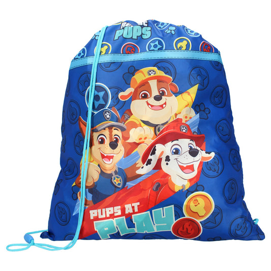 Borsa da palestra Paw Patrol realizzata in materiale resistente