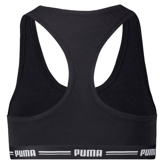 Puma sport melltartó Y fazonú hátrésszel - fekete - M