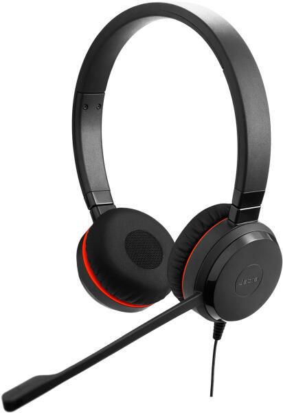 Jabra Evolve 20, Stereo MS, USB C/A adapter