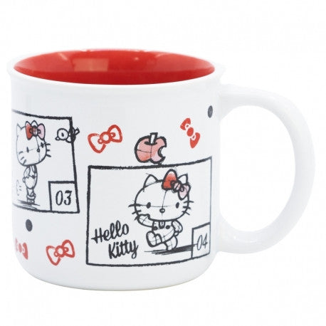 KERÁMIA REGGELIZŐ BÖGRE 415 ML AJÁNDÉKDOBOZBAN HELLO KITTY