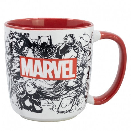 Kerámia bögre díszdobozban 490ML - Marvel