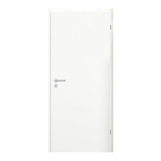 Dekor ajtólap fehér 75 jobbos BB zár króm pánt