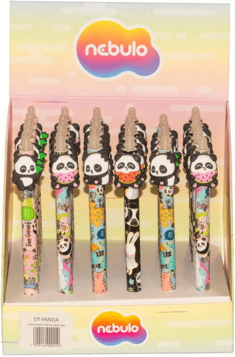 Radírozható zseléstoll, Nebulo, Panda