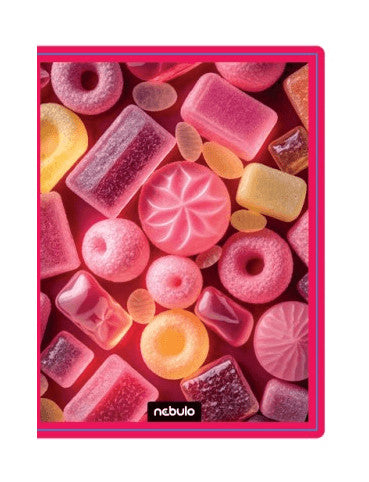 Candy füzetbox A/5, hullámkarton, gazdaságos kivitel, Nebulo