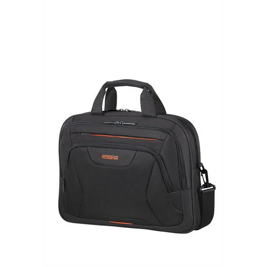 AMERICAN TOURISTER 88532-1070, Aktatáska 15.6" (Fekete/Narancssárga) -AT WORK