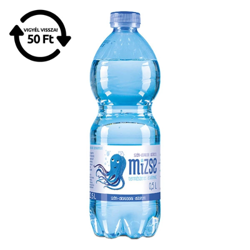 Ásványvíz Mizse szénsavas 0.5l DRS
