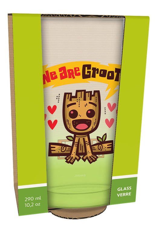Baby Groot prémium üveg pohár - 290ml