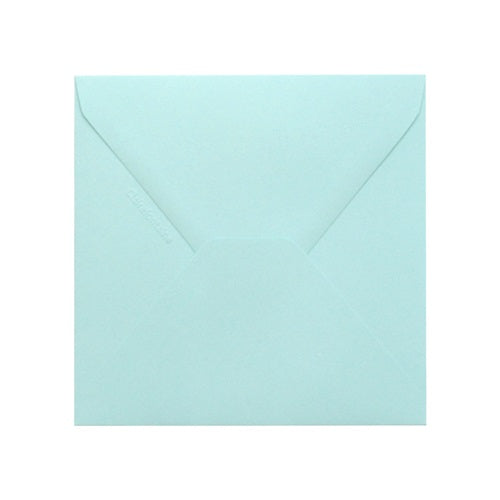 Boríték Clairefontaine Pollen 14x14 cm enyvezett világoskék