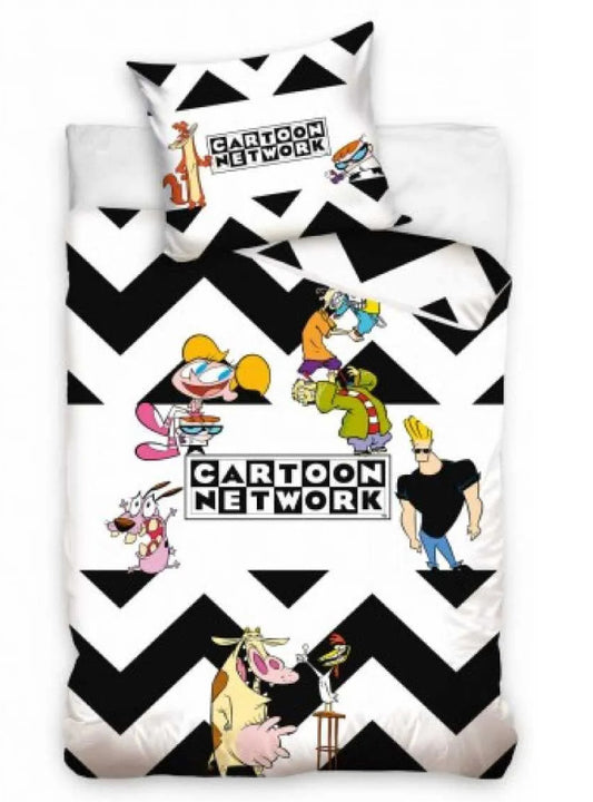 CARTOON NETWORK Ágyneműgarnitúra 100% pamut 140x200 + 70x90
