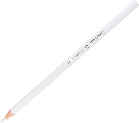 Színes ceruza, Colorino, háromszög test, fehér