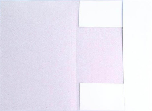 Mappa, pólyás dosszié, karton A/4, Victoria Office, fehér