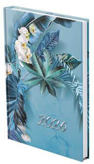 Toptimer határidőnapló, A/5, heti tervező, 2026, Joy, türkiz