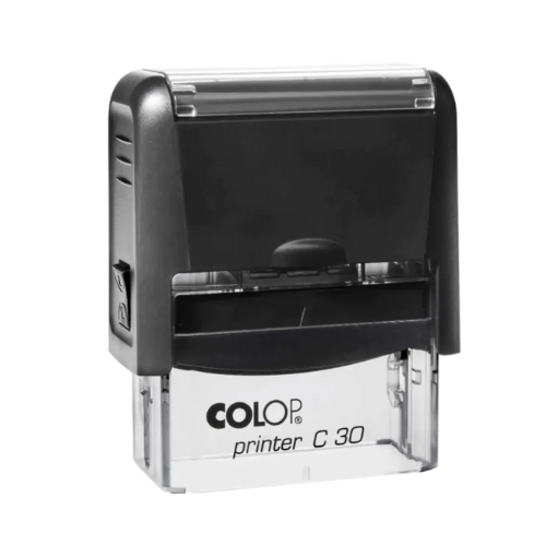 Colop Szövegbélyegző Printer C30 átlátszó ház 18x47 mm