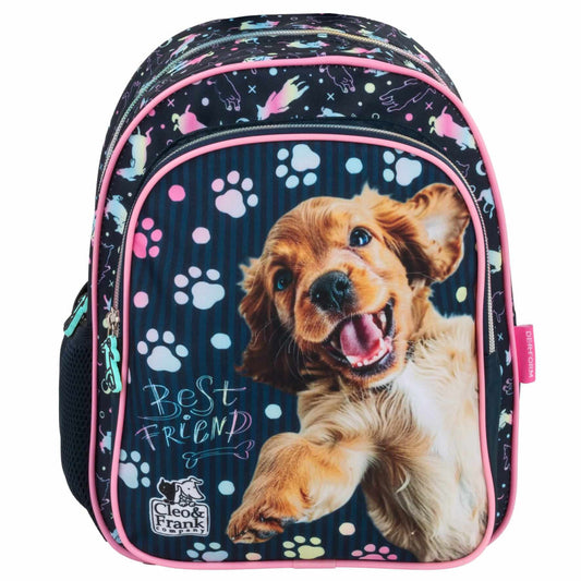Cleo and Frank hátizsák, 2 rekeszes, 29x24x14cm, CF44, kutyás, spániel