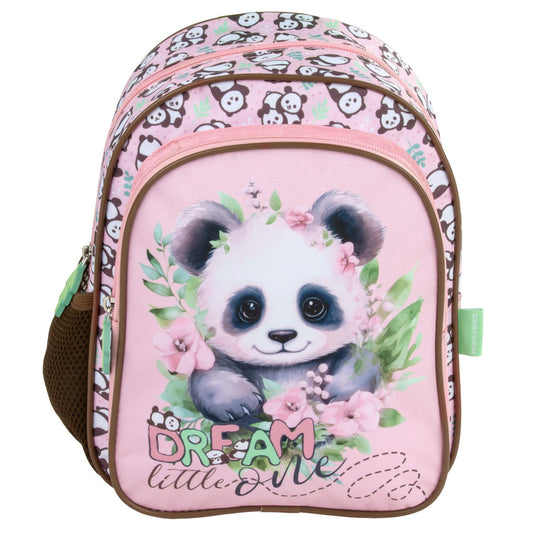 Pandás hátizsák, 2 rekeszes, 29x24x14cm, PA10