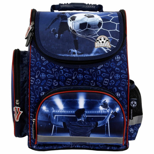 Focis ergonómikus iskolatáska 37x27x16cm, PI19, kék