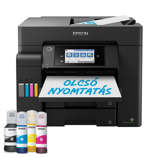 EPSON Tintasugaras nyomtató - EcoTank L6550 (A4, MFP, színes, 4800x2400 DPI, 32 lap/perc, USB/LAN/Wifi)