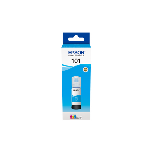 EPSON Tintapatron 101 EcoTank Cyan ink bottle