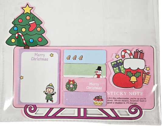 Karácsonyi jelölőcímke, 17,5x21cm-es tartóban