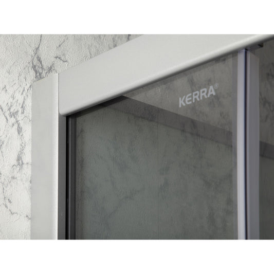 Evora White 90 hátfalas zuhanykabin zuhanytálcával