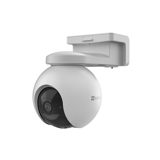 EZVIZ EB8 kültéri akkumulátoros 4G kamera, színes éjszakai látás, 360°- os panoráma kilátás, aktív sziréna védelem 512GB