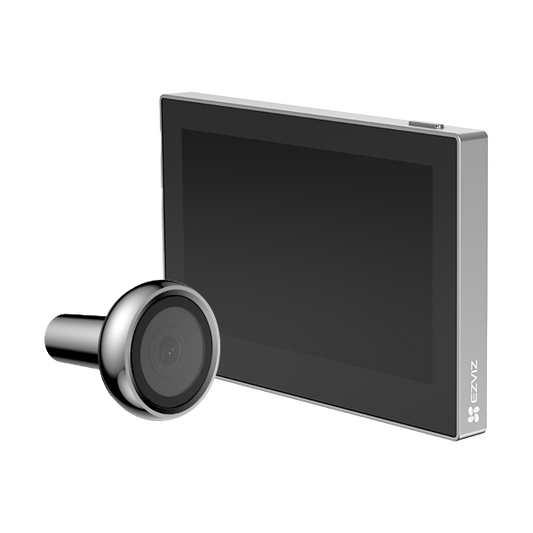 EZVIZ HP2 vezeték nélüli kukucskáló beltéri képernyővel, élő képpel, 4,3 színes képernyő, 1080p, 146° látószög, 2200 mAh