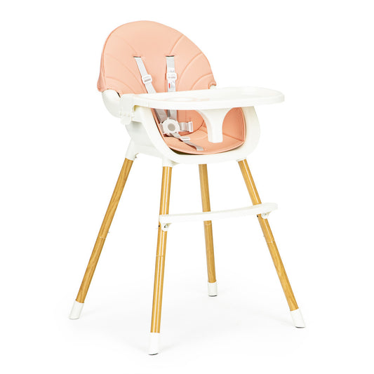 Etetőszék 2 az 1-ben rózsaszín