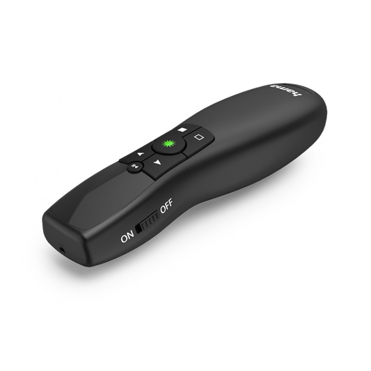 HAMA MULTIMEDIA PRESENTER "GREEN-LIGHT"ZÖLD LÉZER POINTER-REL-fekete
