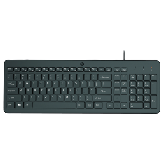 HP vezetékes billentyűzet 150 - fekete