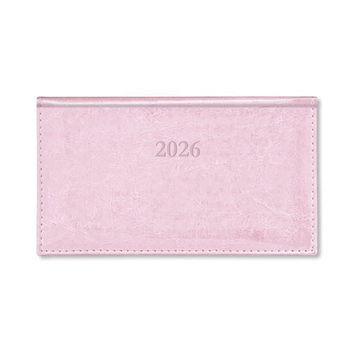 Határidőnapló Period Border Zsebnaptár fekvő körbev. Rózsa 2026