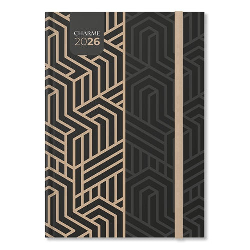 Határidőnapló Period Charme B/5 heti Gold papír 2026