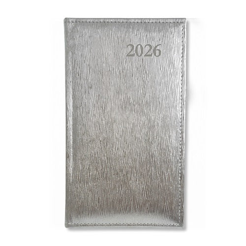 Határidőnapló Period Lamé Zsebnaptár álló körbev. Lamé ezüst 2026