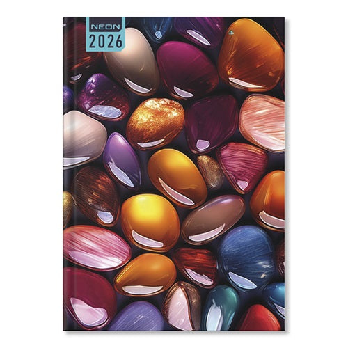 Határidőnapló Period Neon A/5 napi Pebbles papír 2026