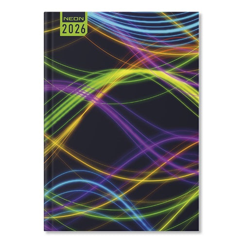 Határidőnapló Period Neon A/5 napi Waves papír 2026