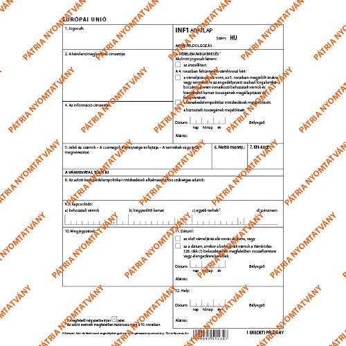 Információs lap 1