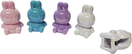 Nyuszi hegyező, 1 lyukú, 5 cm magas, többféle szín