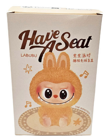 Meglepetés plüss plüssfigura, Labubu design, kb. 15cm