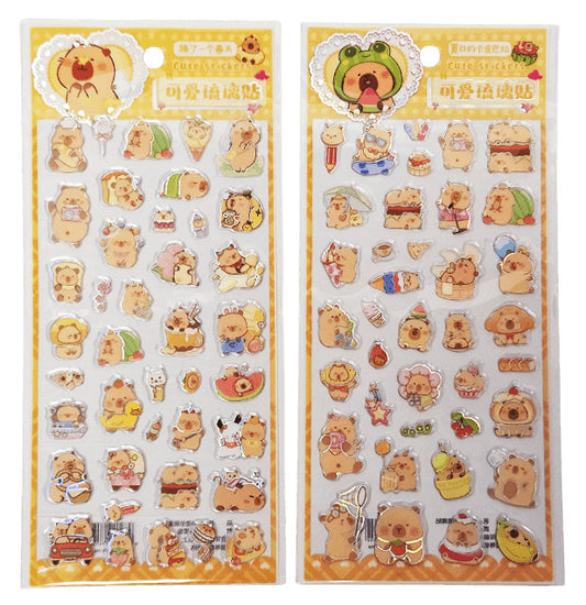 Kapibara matrica 8,5x17 cm, többféle változat