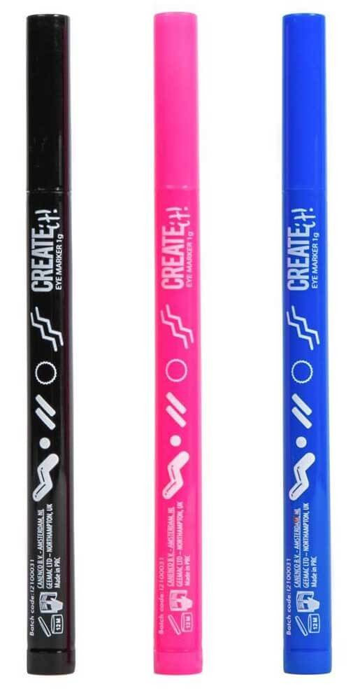 Smink szett, Make-Up szett, 3 db-os szemceruza készlet, 6+, Create it!