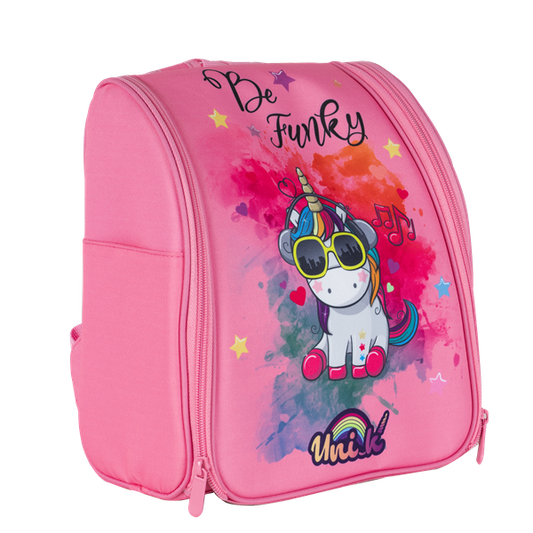 KONIX - UNIK "Be Funky" Nintendo Switch/Lite All In utazó Hátizsák, Rózsaszín