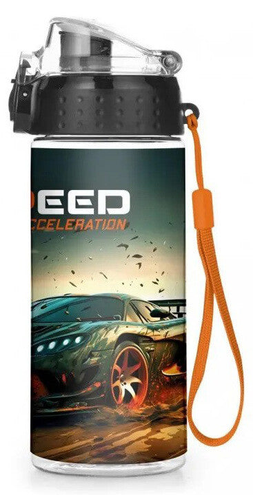 Autós kulacs, 500 ml, OXY Click, BPA mentes, Speed Acceleration