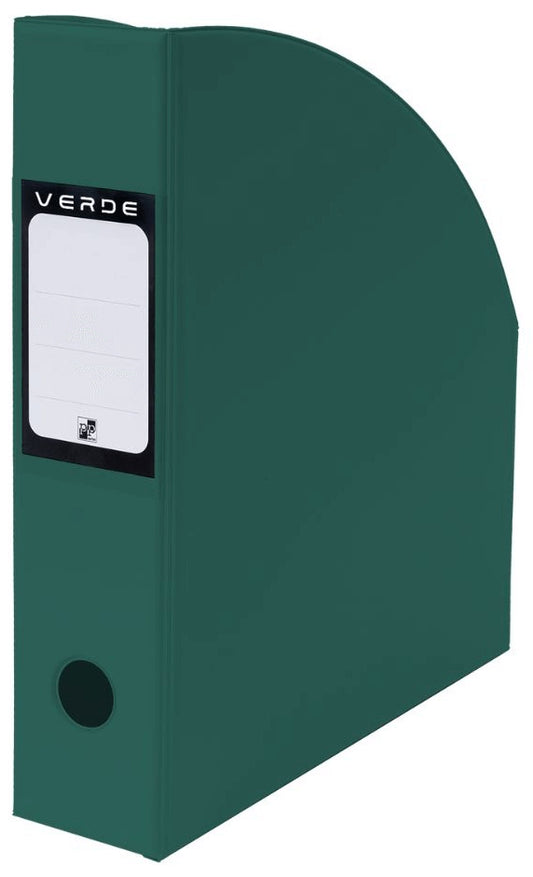 Irattartó papucs A/4, PVC, VERDE, mélyzöld