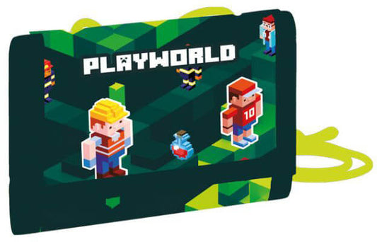 Minecraft mintás pénztárca, 12x10cm, Playworld